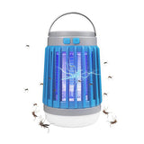 2pcs Solar and USB Mosquito Killer Camp Lamp Flashlight -Blue V1308-DSZKI-913-2