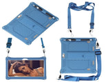 10,10.1 inch Silicone Tablet Case with Stylus Pen & Shoulder Strap, Universal Shockproof Silicone V1189-LWWAL-20260401-05237