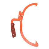 13.8in Log Tongs Logging Skidding Tongs Anti Slip Grip Log Lifting Handling Dragging Carrying Tool V1294-YM0901-3111240230311