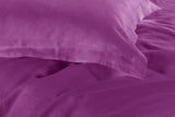 1000TC Tailored Super King Size Purple Duvet Quilt Cover Set V493-SK-2