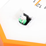 Bird House Wall Clock Bird Voice Call Stylish Decorative Pendulum Wall Clock for Office Bedroom V1294-YM0901-3115240020812