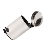 3L Household Stainless Steel Step Pedal Trash Can Dustbin Rubbish Garbage Bin Container V1294-YM0901-3112200048811