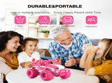 Remote Control Car Girls, 112 Pink Monster Truck, with Rechargeable Battery,Road RC Car Toys V1366-AZ2-W-03388
