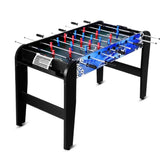 4FT Soccer Table Foosball Football Game Home Family Party Gift Playroom Blue SOCCER-4T-121