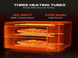 Commercial Pizza Oven Countertop, 16-Inch Double Deck Layers, Stainless Steel Electric Pizza Oven V952-FMDRPSLSCSXNXR1RGV3