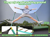Bestway 8ft Trampoline Kids Rebounder Safety Net Enclosure Outdoor Fitness 2.44m for Ages 6 BW-TRAMPO-59102