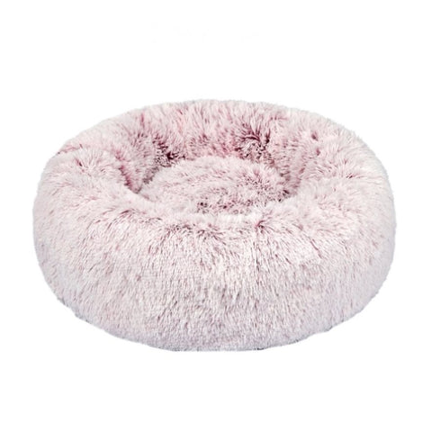 PaWz Pet Bed Cat Dog Donut Nest Calming M Pink Medium PT1035-M-PK