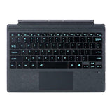 Bluetooth Tablet Keyboard with Touchpad for Surface Pro 5 Pro 6 Pro 7 Pro 7 Plus 12.3 Inch Dark Gray V1263-JX-7771-2