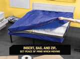 Mattress Bag Mattresses Protector Plastic Moving Storage Dust Cover Carry Bed Waterproof Zipper V1317-BHD-AUSK