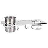 Wall Mounted Hair Dryer Storage Organizer Rack Holder Hanger for Bathroom Salon Stylist Tool V1294-YM0901-3112200097411