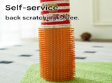 Colorful U-Shaped Cat Tree with Sisal Scratching Posts, Multi-Level Perch & Hanging Ball Toy V888-ELOSUNG48679