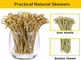 Charcuterie Cups with Cocktail Picks, 12 OZ Paper Appetizer Cups 24 Pcs with 4.7 Inch Bamboo Knot V1259-DP01-A-2658