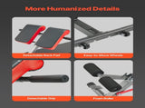 Multi-Functional Weight Bench for Full Body Workout, Roman Chair Hyperextension Bench, 660 lbs V952-ZDKLMYSSJX660SMI2V0