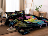 Unicorn Major Amalfi Leaf Quilt / Doona / Duvet Cover set V745-AQ041983D3