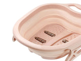 Foot Soaking Bath Basin Foldable Portable Roller Design SPA Massage Bucket for Relieving Feet Pain V1294-YM0523-3112220008611