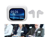 137 Languages Translator Earphones Bluetooth 5.4 ANC Noise Reduction with Charging Case IPX5 Water V1263-JX-2735