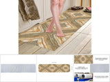 Non slip Absorbent Floor Mat Doormat for Home Entrance Living Room Marble Grain V1294-YM0901-JY24693-04