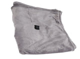 USB Heated Warm Shawl Lightweight Coral Flannel Electric Shoulder Blanket for Winter Light Gray V1294-YM3117220229711-0421
