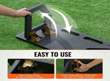 Soccerer Board, 32"X12" Portable Soccer Wall with 2 Angles, Foldable HDPE Kickback V952-ZQHDBHDPEL32Z6HCXV0