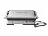 Devanti 2000W 3-in-1 Panini Press Grill Sandwich Maker 180&deg Open 4 Slice SM-4S-6001-BK