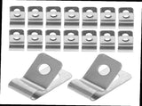 HOOWIFFY 100Pcs Stainless Steel Metal Wire Fence Clips for Quick and Easy Installation Fixing V1189-WXFWAL-20260326-02557