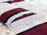 Stripe Catalina Leaf Quilt / Doona / Duvet Cover set V745-AQ081931Q3
