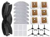 Replacement Accessory Kit Compatible with Tapo RV30 Series - 1 Main Brush 6 Side Brushes 6 V1258-TAPO-01-SET3
