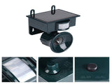 Solar Powered PIR Motion Sensor Ultrasonic Pest Repeller Bird Dog Cat Fox Mouse Chaser V1294-YM0901-JYA03136