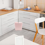 Covered Bathroom Trash Can with Dual Compartments and Self-Sealing Lid for Kitchen and Home Use V1370-AZ4-08905