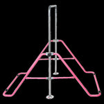 Kids Gymnastics Bars Training Horizontal Bar Monkey Kip Bar Pink V63-833321