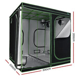 Green Fingers Grow Tent 200x200x200CM Hydroponics Kit Indoor Plant Room System GT-D-200X200X200