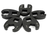 19pcs 3/8'' 1/2'' Flare Nut Crowfoot Crows foot Spanner Wrench Set Cr-Mo 8-32mm V1097-BS-0010