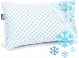 King Size Cooling Pillow with Shredded Memory Foam & Gel Infusion Adjustable Loft, Breathable V1107-CS-JYMLZK