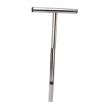 Soil Sampler Probe 304 Stainless Steel Protable T Handle Soil Sampling Tool for Farm Garden Lawn V1294-YM0703-3111230123312