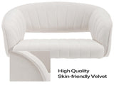 Velvet Home Office Chair- Beige V226-SW8848BG