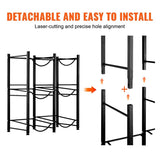 VEVOR 3 Tiers Water Jug Holder, 5 Gallon Water Bottle Holder, Double Row Water Bottle Rack for 6 V952-5JLTZSSTSTZCFE4HKV0