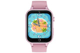 Kids Smart Watch Touch Screen Elastic Strap Smartwatch With Video Camera Pedometer-Pink V1263-JX-7641-2