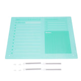Dry Erase Planner Board Acrylic Desktop Calendar To Do List Schedule Board with Stand for Office V1294-YM0901-3117250051612