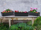 Flower pots - Balcony plant pot/flower pot - Railing/fence - Garden - rectangle - flower boxes - 3 V1188-MS101-02101-1