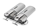 Soap Dispenser Dual Pump 1000ml Wall Mounted Easily Refilled Reusable Shampoo Dispenser for Bathroom V1294-YM0523-3112220030011