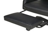 Artiss 6 Point Massage Gaming Office Chair 7 LED Footrest Black MOC-GC-6P-LED-BK