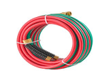 Oxygen Acetylene Hose, 1/4-Inch x 25FT Oxy Acetylene Hose with 9/16"-18 LH/RH B Fittings, R Grade V952-RJYYGHJRGMG2K2D7DV0