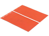 2pcs 5.4mm Beeswax Press Sheet Mould Foundation Foldable Silicone Beeswax Mold for Beekeeping Orange V1294-YM0523-3111220093211