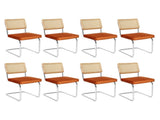 Levede 8xRattan Chair Dining Chairs CH1108-2-BRX4