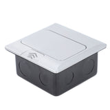 Pop Up Floor Outlet Box Embedded IP44 Waterproof Weatherproof USB Floor Electrical Outlet for Dining V1294-YM0901-3114240048311