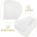 Pitcher Training Plate Tpe White for All Levels of Players Indoor Outdoor Use V1370-AZ4-17108