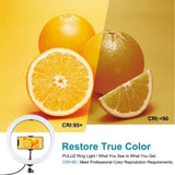 11.8 Dual Colour Led Ring Light With Phone Clamp - 3 Modes V562-B656UP