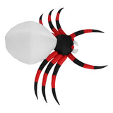 Inflatable Decor 7.9ft Spider Outdoor with LED Light Large Spider Prop Halloween V1294-YM0901-3115230077211