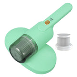 Bed Mite Remover Double Beat Handheld UV Mattress Vacuum Cleaner with Filter for Home Bedroom Green V1294-YM0521-3113220307011