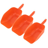 3pcs Plastic Feed Shovel Handheld Feeding Scoop Feed Ladle Portable Feeding Tool for Livestock V1294-YM0901-3111240237311
